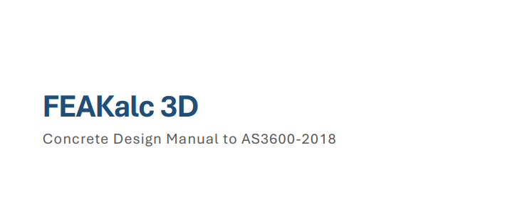 Concrete Design Manual